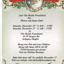 Image from the Pictures with Santa event on December 17, 2022